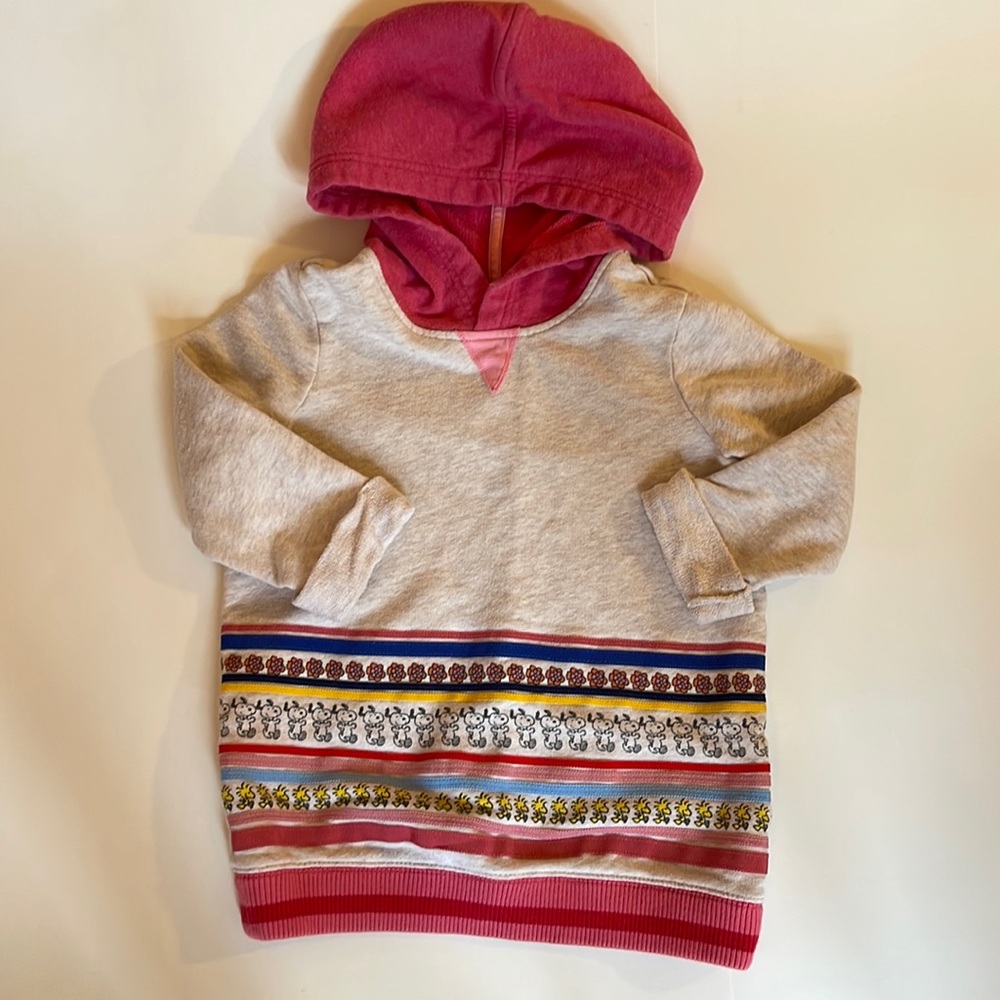 Hanna Andersson Girls Peanuts Sweatshirt Size 5